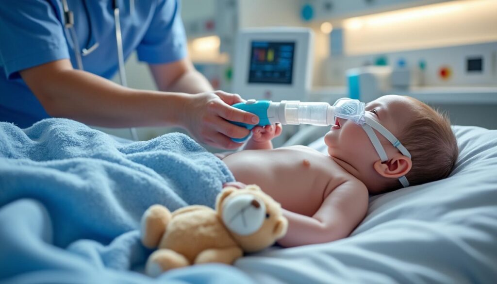 découvrez l'importance de la kinésithérapie respiratoire dans le traitement de la bronchiolite chez le nourrisson pour améliorer sa respiration et son confort.