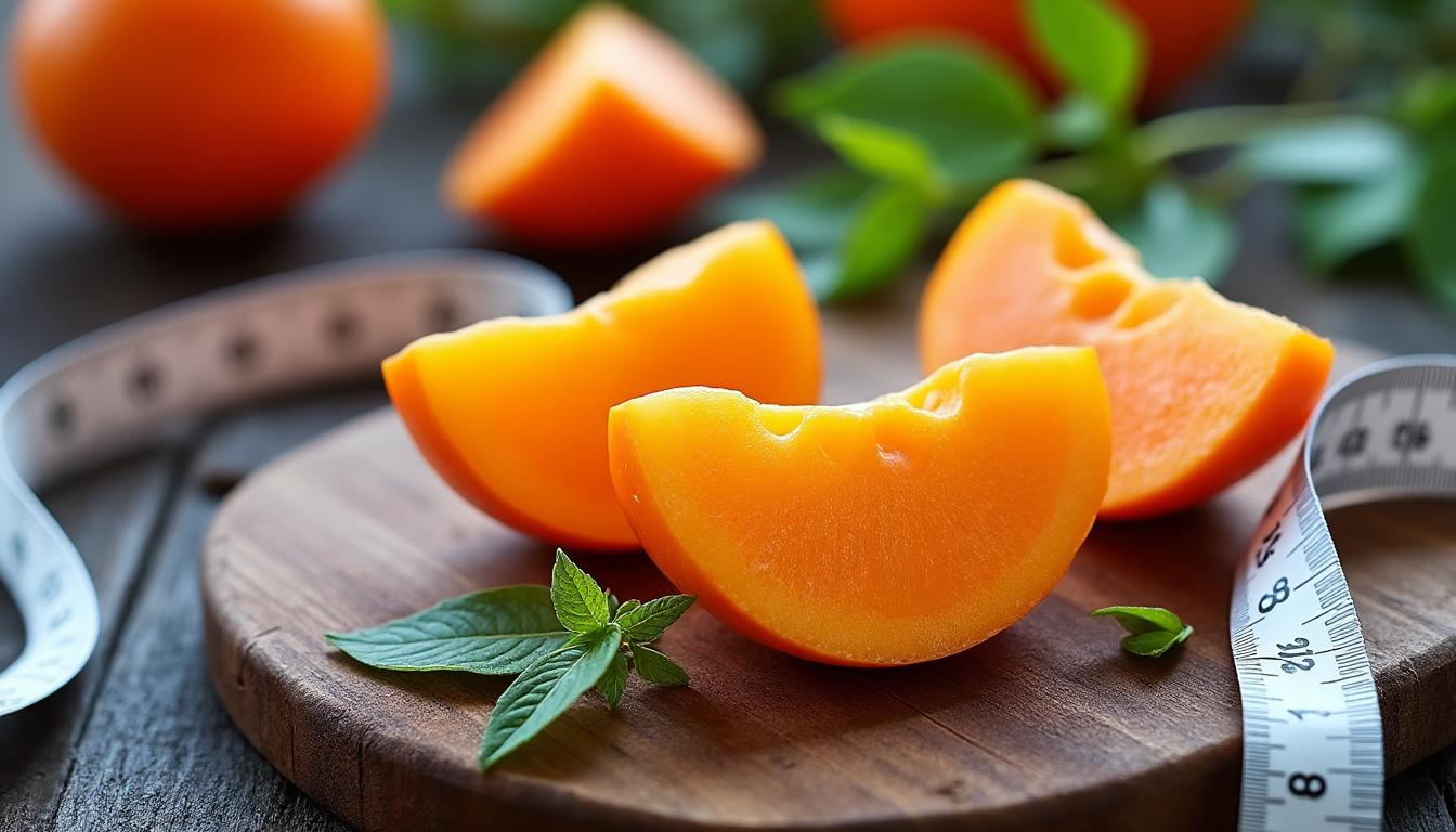 Le kaki : un trésor caché au service des personnes diabétiques ? 2 découvrez les bienfaits du kaki, un fruit aux propriétés bénéfiques pour les personnes diabétiques, alliant saveur et santé pour mieux gérer la glycémie.